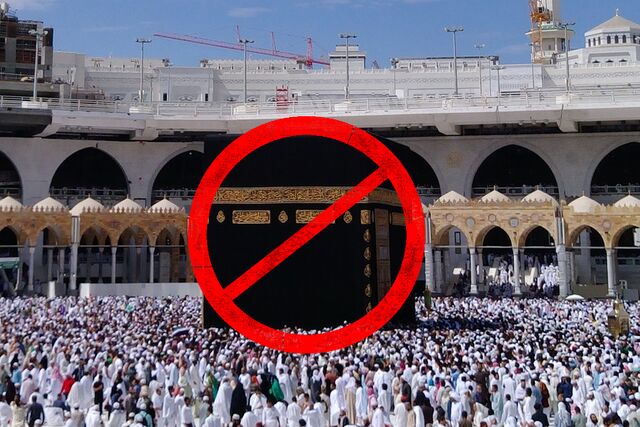 Stop going around the kaaba